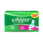 WHISPER ULTRA CLEAN HYGIENE  XL+ 30PADS